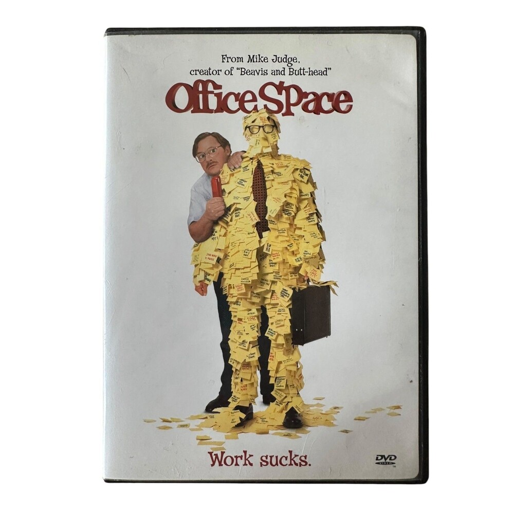 Office Space DVD Mike Judge Cult Comedy Movie Ron Livingston